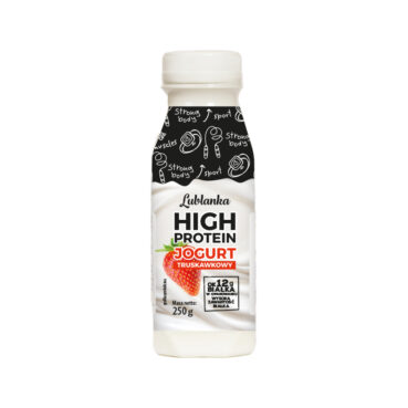 lublanka high protein jogurt truskawkowy